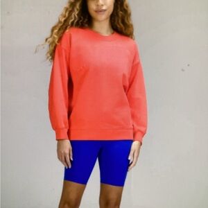 Lululemon Perfectly Oversized  Crew Sweatshirt - Pale Raspberry. Size 4